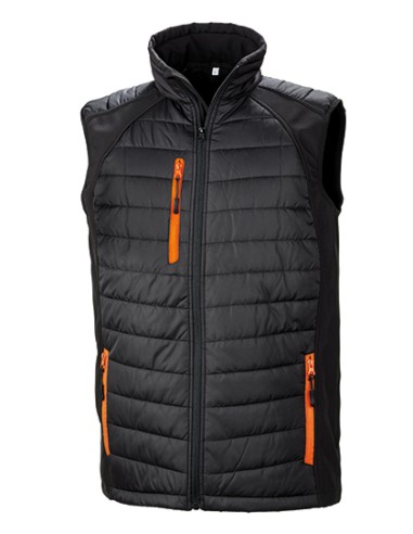 RES-R238X-Recycled Compass Padded Softshell Gilet